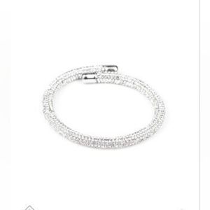 NWT Stageworthy Sparkle White Bracelet (Rare).